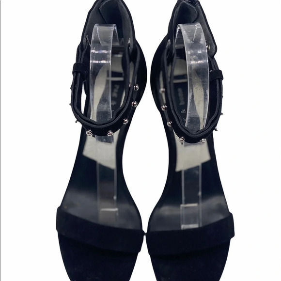 RAG & BONE NIB Black Tamira Studded Suede Heels (Damaged Box) - Picture 13 of 16